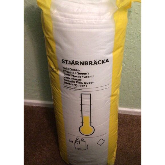 IKEA Queen size comforter Light Warm NEW STJARNBRACKA - Picture 1 of 6